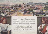 Pozdrav z výstavy Hanácko-Holešovské v Holešově