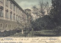 Holleschau. Schlossparthie.