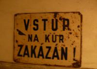 vstup na kůr zakázán - dnes neplatí