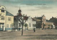 Holešov. Partie z Palackého třídy.