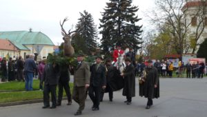 5. listopadu 2017 – Svatohubertský den v Holešově (12 °C)