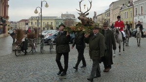 6. listopadu 2016 – Svatohubertský den v Holešově (7,5 °C) 