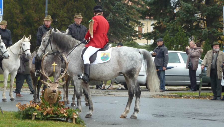 6. listopadu 2016 – Svatohubertský den v Holešově (7,5 °C) 