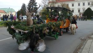 5. listopadu 2017 – Svatohubertský den v Holešově (12 °C)
