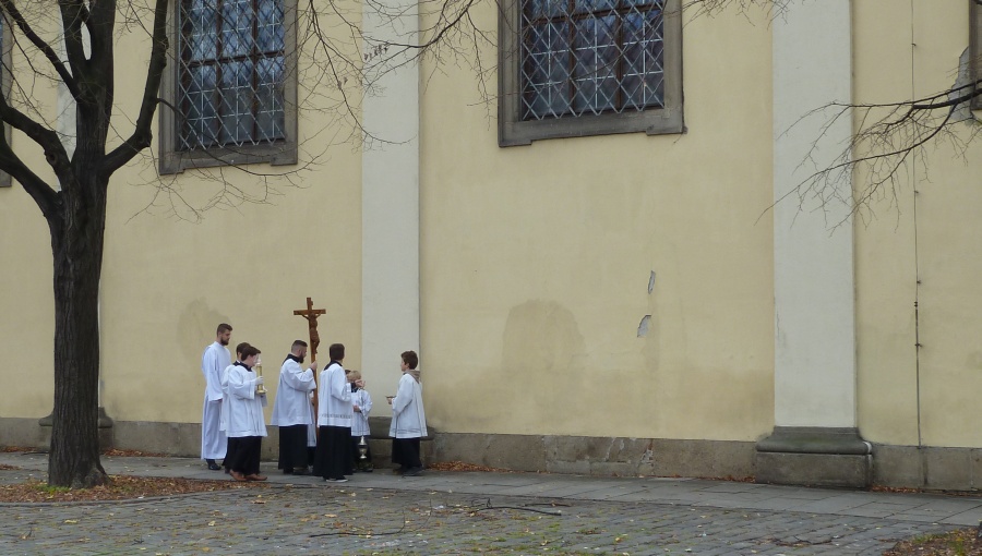 5. listopadu 2017 – Svatohubertský den v Holešově (12 °C)