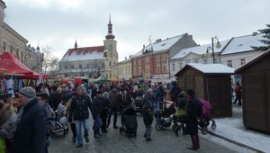 2. prosince 2017 – Vánoční trhy v Holešově (-2,4 °C)