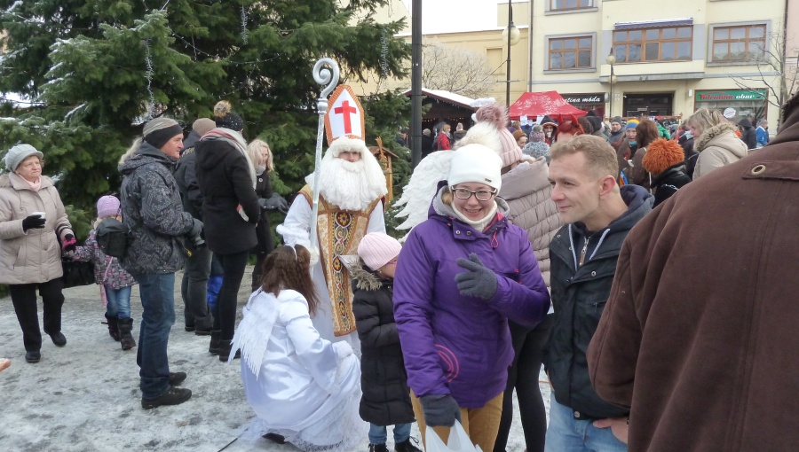 2. prosince 2017 – Vánoční trhy v Holešově (-2,4 °C)