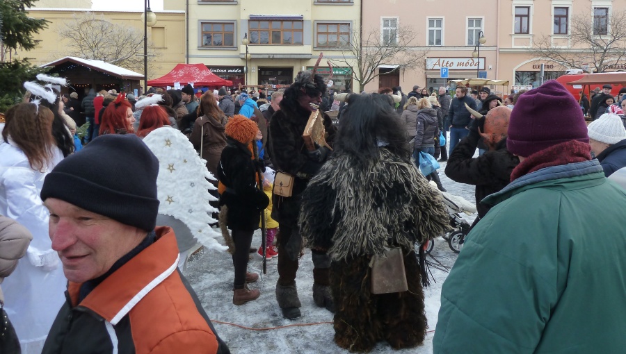 2. prosince 2017 – Vánoční trhy v Holešově (-2,4 °C)