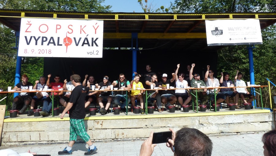 8. září 2018 – Žopský Vypalovák vol.2 (21,8 °C)