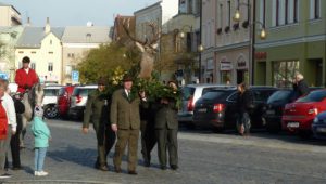 4. listopadu 2018 – Svatohubertský den v Holešově (9,9 °C)