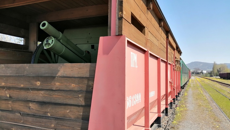 19. dubna 2019 – LEGIOvlak na nádraží v Holešově (19,6 °C)