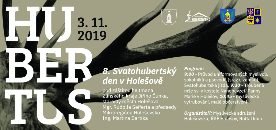 3. listopadu 2019 – 8. Svatohubertský den v Holešově (14,1 °C)