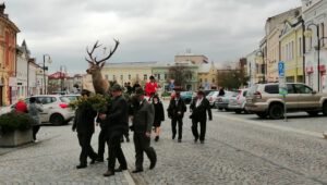 3. listopadu 2019 – 8. Svatohubertský den v Holešově (14,1 °C)